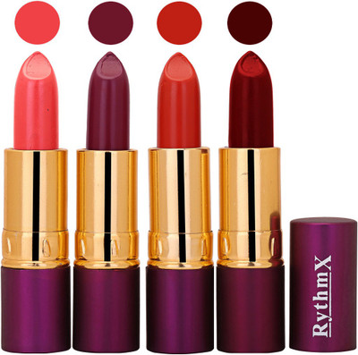 Rythmx Neon Pink,Plum,Blood Red,Maroon Long Lasting Lisptick Set(Neon Pink,Plum,Blood Red,Maroon)
Rythmx Neon Pink,Plum,Blood Red,Maroon Long Lasting Lisptick Set(Neon Pink,Plum,Blood Red,Maroon)