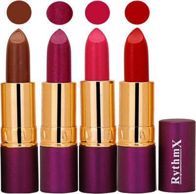 Rythmx Brown,Shimmer Mazanta,Royal Pink,Red Long Lasting Lisptick Set(Brown,Shimmer Mazanta,Royal Pink,Red)
Rythmx Brown,Shimmer Mazanta,Royal Pink,Red Long Lasting Lisptick Set(Brown,Shimmer Mazanta,Royal Pink,Red)
