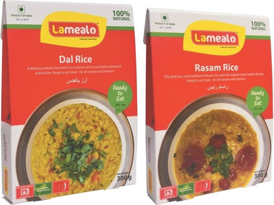 Lamealo LAMEALO Combo- Dal Rice + Rasam Rice (Pack of 2) 600 g 600 g