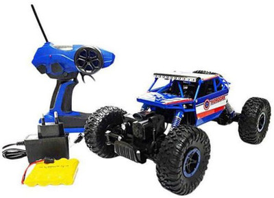 HALO NATION Rock Crawler 1:18 Remote Control Monster Car, Four Wheel Drive, Rechargeable, Blue Captain America theme(Blue)
HALO NATION Rock Crawler 1:18 Remote Control Monster Car, Four Wheel Drive, Rechargeable, Blue Captain America theme(Blue)