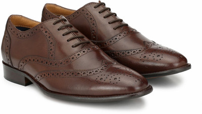 Alberto Torresi Brogues For Men(Brown