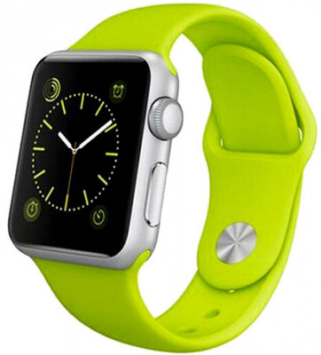 HALA Compatible With Acer Liquid E3 Mobiles Silver Smartwatch(Green Strap Free Size)