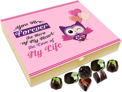 Chocholik Gift Box - You Are Forever The Hero Of My Heart Chocolate Box - 20pc Truffles(240 g)
Chocholik Gift Box - You Are Forever The Hero Of My Heart Chocolate Box - 20pc Truffles(240 g)