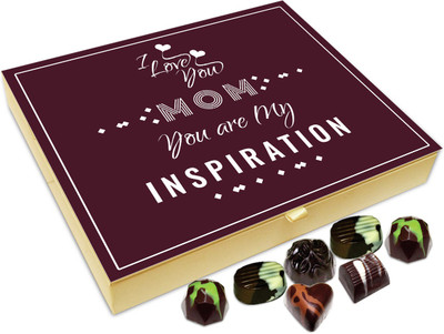 Chocholik Gift Box - I Love You Mom You Are My Inspiration Chocolate Box - 20pc Truffles(240 g)
Chocholik Gift Box - I Love You Mom You Are My Inspiration Chocolate Box - 20pc Truffles(240 g)