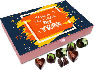 Chocholik New Year Gift Box - Have A Prosperous New Year Chocolate Box - 12pc Truffles(144 g)
Chocholik New Year Gift Box - Have A Prosperous New Year Chocolate Box - 12pc Truffles(144 g)