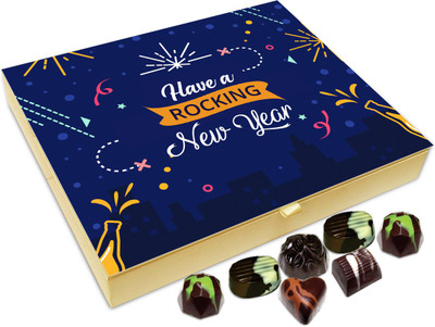 Chocholik New Year Gift Box - Have A Rocking New Year Chocolate Box - 20pc Truffles(240 g)
Chocholik New Year Gift Box - Have A Rocking New Year Chocolate Box - 20pc Truffles(240 g)