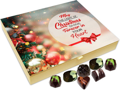 Chocholik Christmas Gift Box - May The Light Of Christmas Shine Forever In Your Heart Chocolate Box - 20pc Truffles(240 g)
Chocholik Christmas Gift Box - May The Light Of Christmas Shine Forever In Your Heart Chocolate Box - 20pc Truffles(240 g)