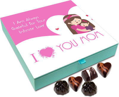 Chocholik Gift Box - I Am Always Grateful For Your Infinite Love Chocolate Box - 9pc Truffles(108 g)
Chocholik Gift Box - I Am Always Grateful For Your Infinite Love Chocolate Box - 9pc Truffles(108 g)