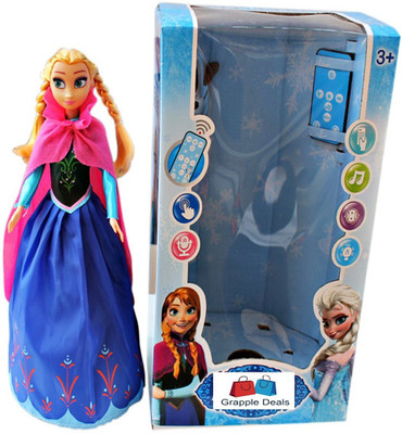 GRAPPLE DEALS Remote Control Musical Dancing Princess Anna Intellectual Learning Doll For Your Little Princess.(Blue)(Multicolor)
GRAPPLE DEALS Remote Control Musical Dancing Princess Anna Intellectual Learning Doll For Your Little Princess.(Blue)(Multicolor)