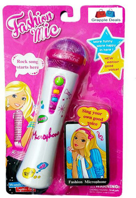 GRAPPLE DEALS Wonderful Fashion Microphone Sing Your Own Good Voice For Kids.(Multicolor)
GRAPPLE DEALS Wonderful Fashion Microphone Sing Your Own Good Voice For Kids.(Multicolor)