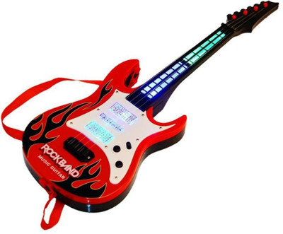 Bonkerz Battery Operated Music And Lights Rock Band Guitar For Kids(Multicolor)
Bonkerz Battery Operated Music And Lights Rock Band Guitar For Kids(Multicolor)