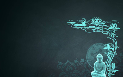 Aabhaas Buddha Wall Poster Fine Art Print(12 inch X 18 inch, Rolled)
