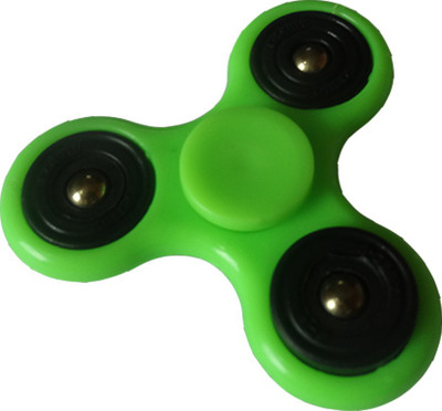 NextWhat Green Plastic Fidget Spinner(Green)