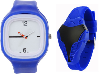 SOOMS BLUE COBRA DIGITAL LED BOYS WATCH WITH BLUE STRAP BIG SIZE DIAL ANALOG UNISEX Watch - For Boys
SOOMS BLUE COBRA DIGITAL LED BOYS WATCH WITH BLUE STRAP BIG SIZE DIAL ANALOG UNISEX Watch - For Boys