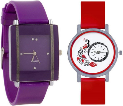 ReniSales New Stylish Purple Red Gift Combo Watch For Women And Girl Watch - For Girls
ReniSales New Stylish Purple Red Gift Combo Watch For Women And Girl Watch - For Girls