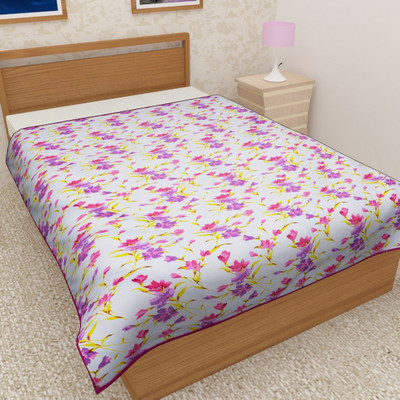JaipurCrafts Self Design Dohar(Microfiber, Multicolor