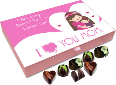 Chocholik Gift Box - I Am Always Grateful For Your Infinite Love Chocolate Box - 12pc Truffles(144 g)
Chocholik Gift Box - I Am Always Grateful For Your Infinite Love Chocolate Box - 12pc Truffles(144 g)