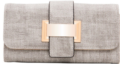 abrazo Casual Grey Clutch
