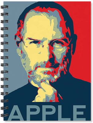 100yellow A5 Notebook(Notebook | Steve Jobs Printed Notebook | Wire Bound Spiral Notebook/Designer Covers Combined With Ruled Sheets Notebook/ Office Stationery/School Supplies/Diary, Multicolor)
100yellow A5 Notebook(Notebook | Steve Jobs Printed Notebook | Wire Bound Spiral Notebook/Designer Covers Combined With Ruled Sheets Notebook/ Office Stationery/School Supplies/Diary, Multicolor)