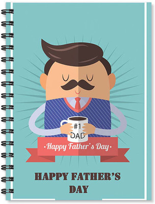 100yellow A5 Notebook(Notebook | Happy Father’s day Printed Notebook | Designer Wire Bound Ruled Paper Sheets Personal and Office Stationary Notebooks Diary -A5 Size By 100yellow- Ideal Gift For Father/uncle, Multicolor)
100yellow A5 Notebook(Notebook | Happy Father’s day Printed Notebook | Designer Wire Bound Ruled Paper Sheets Personal and Office Stationary Notebooks Diary -A5 Size By 100yellow- Ideal Gift For Father/uncle, Multicolor)