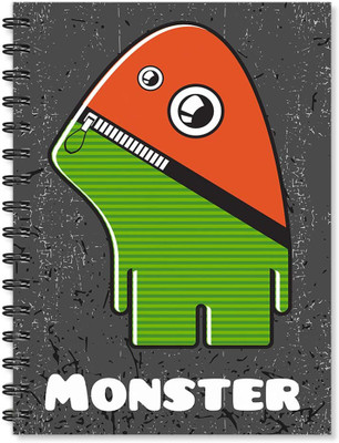 100yellow A5 Notebook(Notebook | Monster Printed Notebook | Funny Quotes Printed | Designer Wire Bound Ruled Paper Sheets Personal And Office Stationary Notebooks Diary (Gray), Multicolor)
100yellow A5 Notebook(Notebook | Monster Printed Notebook | Funny Quotes Printed | Designer Wire Bound Ruled Paper Sheets Personal And Office Stationary Notebooks Diary (Gray), Multicolor)