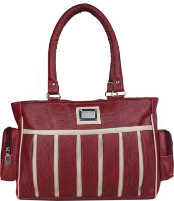 Savitri Arts Hand-held Bag(Maroon)