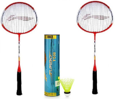 Li-Ning Combo of Three , Two 'Smash XP 709' Badminton Racquet and one Box 'Turbo T900' Nylon Shuttlecock (Pack of 7) (Color on availability)- Badminton Kit
Li-Ning Combo of Three , Two 'Smash XP 709' Badminton Racquet and one Box 'Turbo T900' Nylon Shuttlecock (Pack of 7) (Color on availability)- Badminton Kit