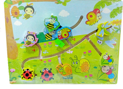 TALKING GANESHA Wooden Learning Puzzle Matching Mind game for children to increase their Brain IQ (Number Tree)(1 Pieces)
TALKING GANESHA Wooden Learning Puzzle Matching Mind game for children to increase their Brain IQ (Number Tree)(1 Pieces)