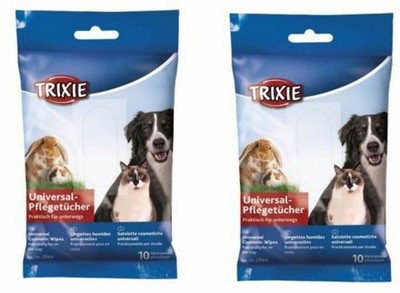 trixie Universal cosmetic wipes 20pc for dogs and cats coat Pet Ear Eye Wipes(Pack of 20)
trixie Universal cosmetic wipes 20pc for dogs and cats coat Pet Ear Eye Wipes(Pack of 20)