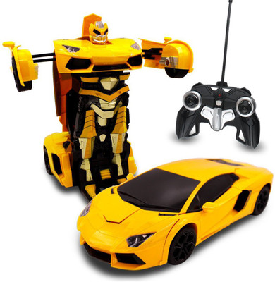 Kiditos Transformers Remote Control Lamborghini Aventador One Button Transforming Autobot Car(Yellow)
Kiditos Transformers Remote Control Lamborghini Aventador One Button Transforming Autobot Car(Yellow)