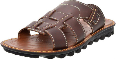 Aerosoft Men Tan Sandals