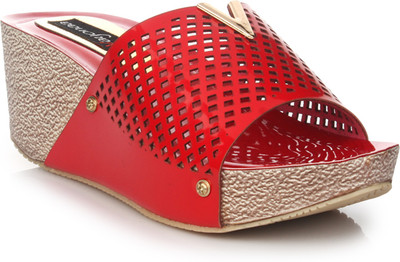VAYONAA Women 06,Red Wedges