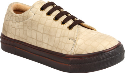 Lorpio Women's Cream Lace Up For Women(White