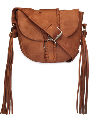 LONDON RAG Women Casual Tan PU Sling Bag