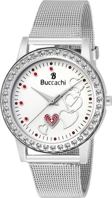 buccachi B-L1021-WT-SCH Watch - For Women