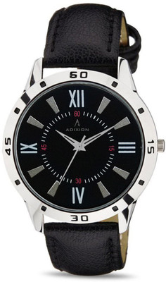 ADIXION 9519SLW001 New Stainless Steel watch with Genuine Leather Strep Watch - For Men
