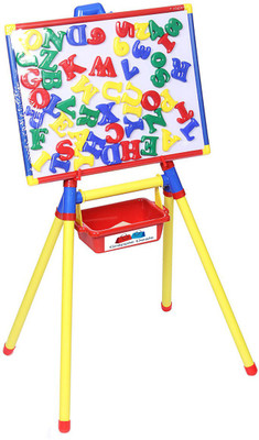 GRAPPLE DEALS 3 In 1 Double Sided Educational Magnetic White Chalk Board Learning Easel For Kids 84 Pcs(Multicolor)
GRAPPLE DEALS 3 In 1 Double Sided Educational Magnetic White Chalk Board Learning Easel For Kids 84 Pcs(Multicolor)