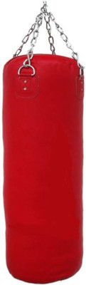 Monika Sports moni 2 feet unfilled red punching bag Hanging Bag(2 feet, 2 kg)
