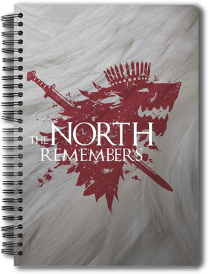 MC SID RAZZ A5 Notebook(Game of Thrones, Multicolor, Pack of 4)