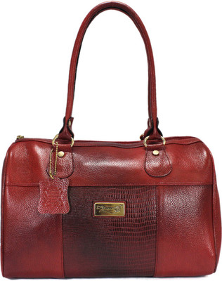 REINE Hand-held Bag(Maroon)