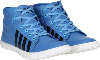 Knot n Lace Foot Sneakers For Men(Blue, Black, Natural