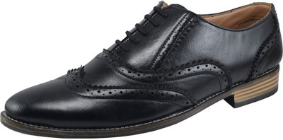 Vonzo Leisure Lace-up Oxford Lace Up For Men(Black