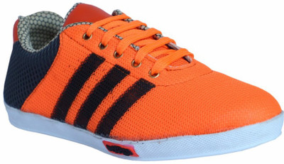MarcoUno MarcoUno Lifestyle Gray Casual Shoes Party Wear For Men(Orange
