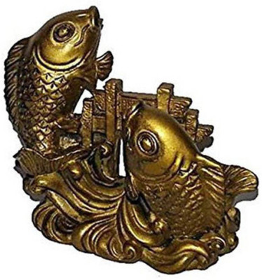 GIRISHA AND SON Vastu Feng Shui Fish For Good Luck and Prosperity Showpiece - 3 cm (Polyresin, Gold) Decorative Showpiece - 4 cm(Polyresin, Gold)
GIRISHA AND SON Vastu Feng Shui Fish For Good Luck and Prosperity Showpiece - 3 cm (Polyresin, Gold) Decorative Showpiece - 4 cm(Polyresin, Gold)