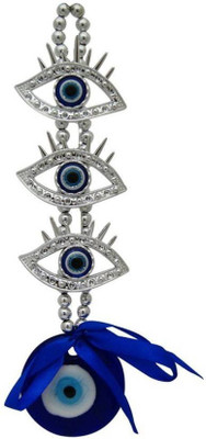 GIRISHA AND SON Evil eyes for protection Showpiece - 26 cm (Polyresin, Multicolor) Decorative Showpiece - 26 cm(Polyresin, Multicolor)
GIRISHA AND SON Evil eyes for protection Showpiece - 26 cm (Polyresin, Multicolor) Decorative Showpiece - 26 cm(Polyresin, Multicolor)