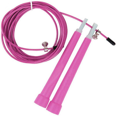 serveuttam Heavy Cable & Adjustable Length Speed Skipping Rope Speed Skipping Rope(Pink, Length: 274 cm)
serveuttam Heavy Cable & Adjustable Length Speed Skipping Rope Speed Skipping Rope(Pink, Length: 274 cm)