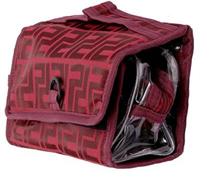 Kuber Industries Foldable Make Up Kit - Cosmetic Organizer - Jewellery Bag Travel Toiletry Kit(Maroon)
Kuber Industries Foldable Make Up Kit - Cosmetic Organizer - Jewellery Bag Travel Toiletry Kit(Maroon)