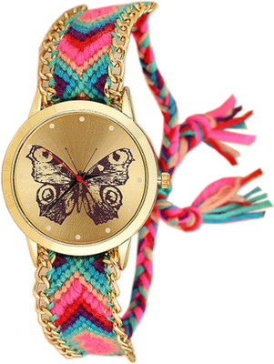 Creator ™ Butter Fly Printed Rose Gold Dial Fashion-Handmade-Braided-Friendship-Casual-Colors May Vary- New Watch - For Girls
Creator ™ Butter Fly Printed Rose Gold Dial Fashion-Handmade-Braided-Friendship-Casual-Colors May Vary- New Watch - For Girls