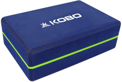 Kobo Kobo Yoga-Blocks 9''x 6"x 3"-Pack of One Yoga Blocks(Blue Pack of 1)