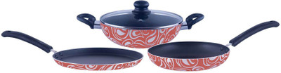 Brilliant Brilliant Symphony Orange 4pc Nonstick Induction Based Cookware Set With Crystal Chain Induction Bottom Cookware Set(Aluminium, 4 - Piece)
Brilliant Brilliant Symphony Orange 4pc Nonstick Induction Based Cookware Set With Crystal Chain Induction Bottom Cookware Set(Aluminium, 4 - Piece)